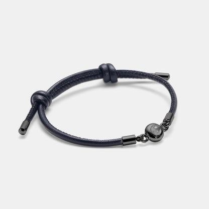 Personalisiertes Fotoarmband - Ledermix Kautschuk