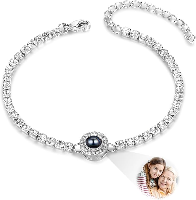 Luxury Eisbeschichtetes Bildarmband