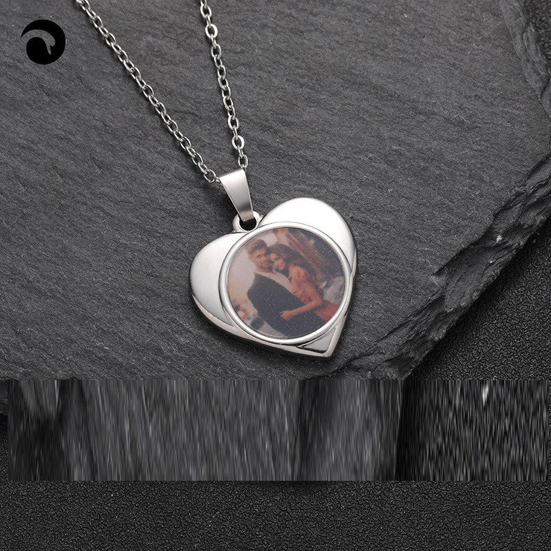 Herzförmige besondere Fotokette