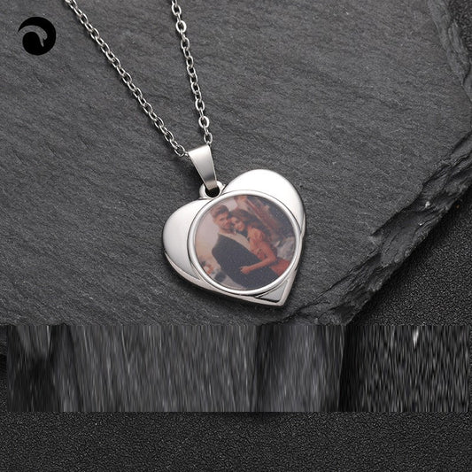 Herzförmige besondere Fotokette