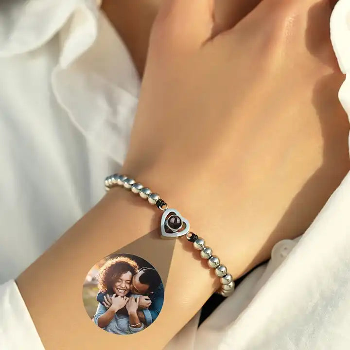 Benutzerdefiniertes Projektion Armband Paar Armband