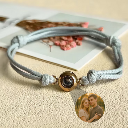 Personalisiertes Fotoarmband aus Selina Edelstahl