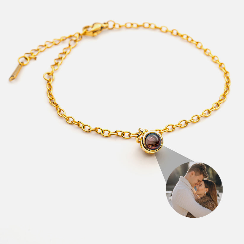 Personalisiertes Fotoarmband mit eigenem Foto