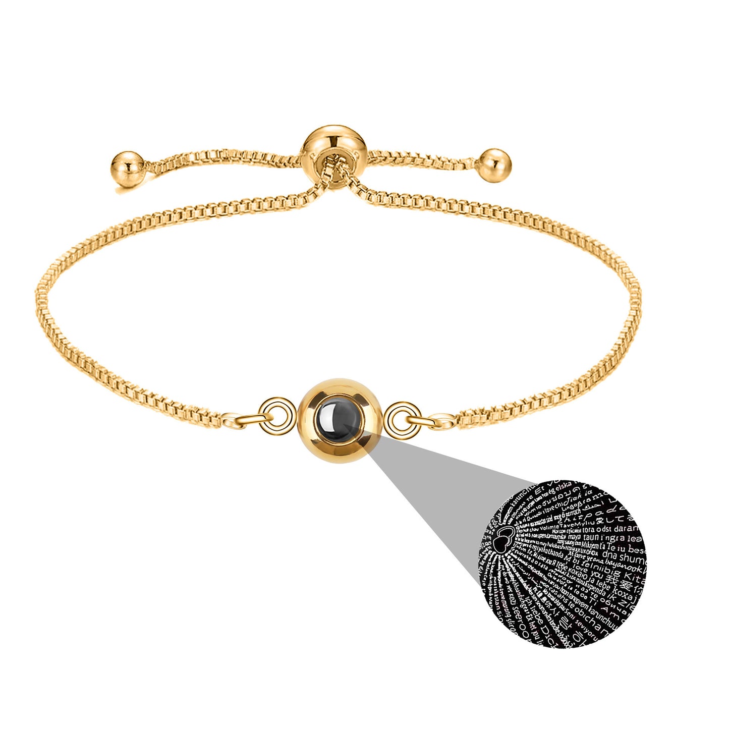 Promi - Personalisiertes Fotoarmband