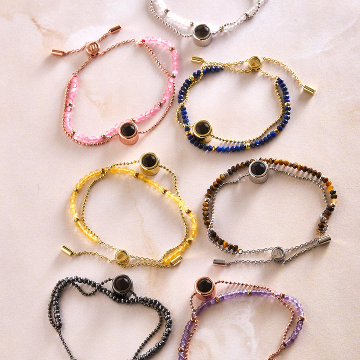 Personalisiertes Kristallarmband