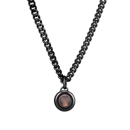 Foto Halskette mit eigenem Foto - Cuban Chain