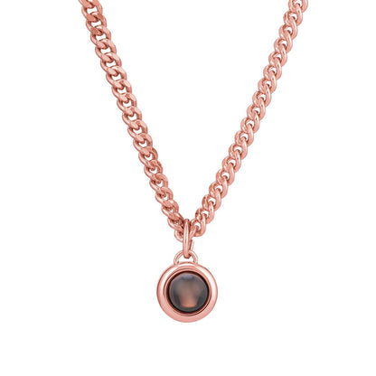 Foto Halskette mit eigenem Foto - Cuban Chain