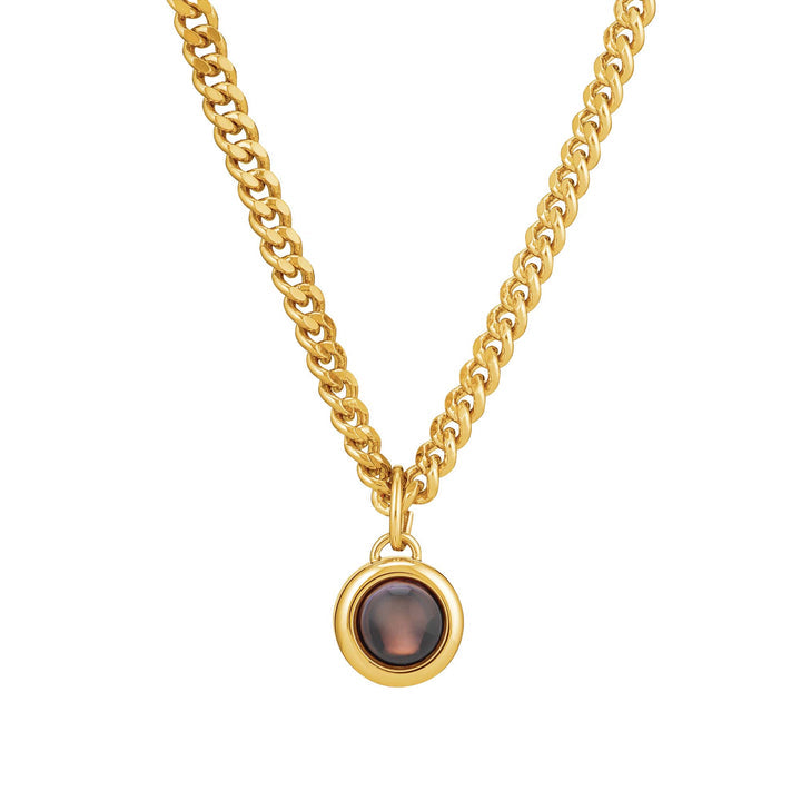 Foto Halskette mit eigenem Foto - Cuban Chain