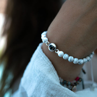 luxuriöses Perlen Punkt-Projektion Armband