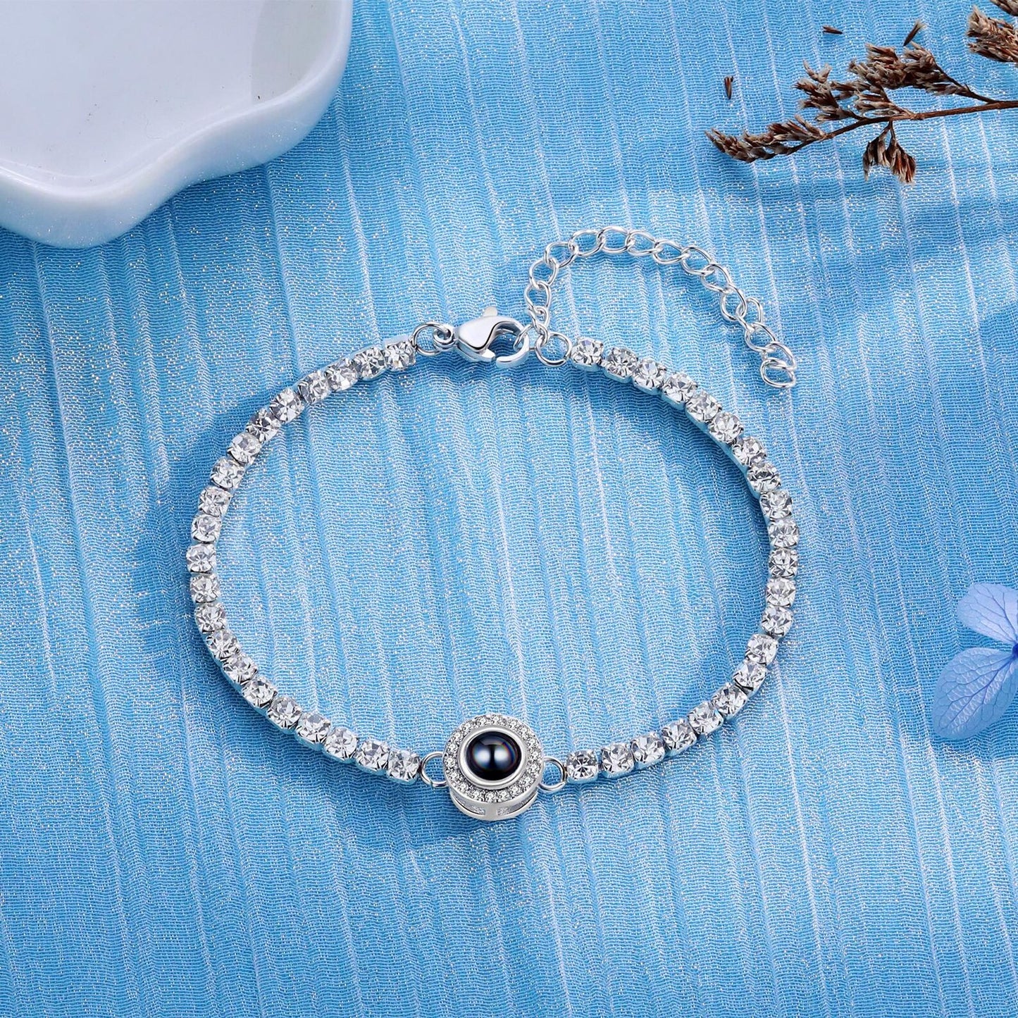 Luxury Eisbeschichtetes Bildarmband