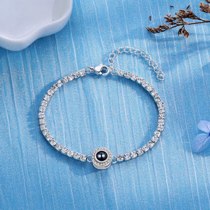 Luxury Eisbeschichtetes Bildarmband