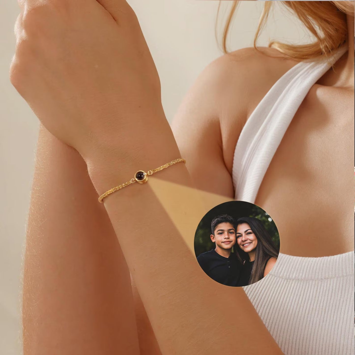 Promi - Personalisiertes Fotoarmband